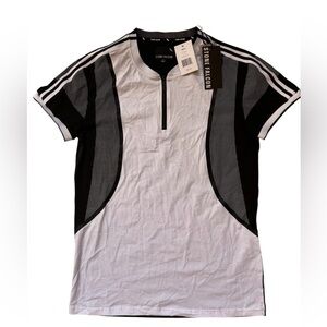 Men’s Stone Falcon Black Zipper Detail Shirt Size Medium NWT small